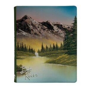 Ultra Pro Bob Ross Mountain Retreat 9-Pocket Zippered PRO-Binder