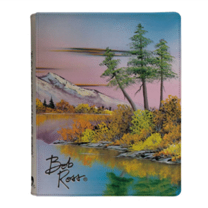 Ultra Pro Bob Ross Mighty Mountain Lake 9-Pocket Zippered PRO-Binder