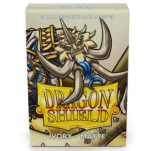 Dragon Shield Small Sleeves - Japanese Matte Ivory (60 Sleeves)