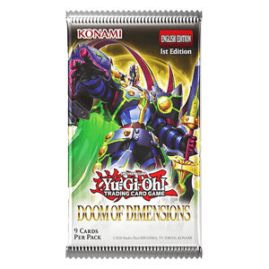 Yu-Gi-Oh! TCG Doom of Dimensions Booster