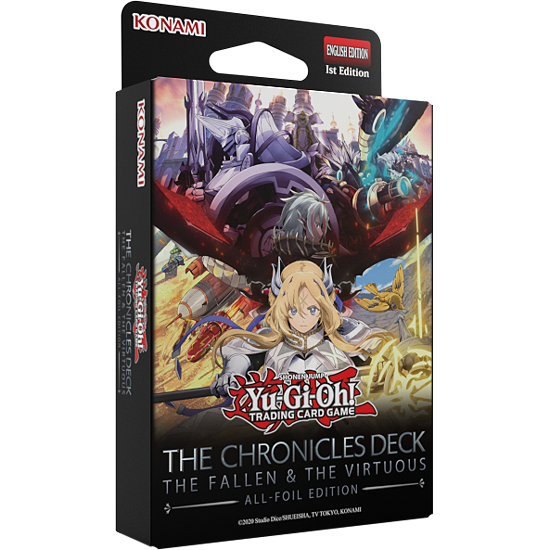 Yu-Gi-Oh! TCG THE CHRONICLES DECK: The Fallen & The Virtuous (All-Foil Edition)
