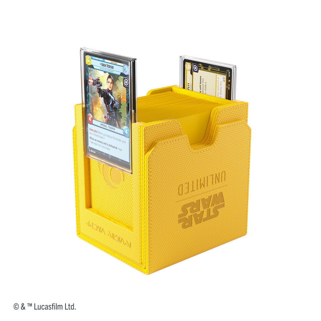 Gamegenic - Star Wars: Unlimited Twin Suns Deck Pod - Yellow