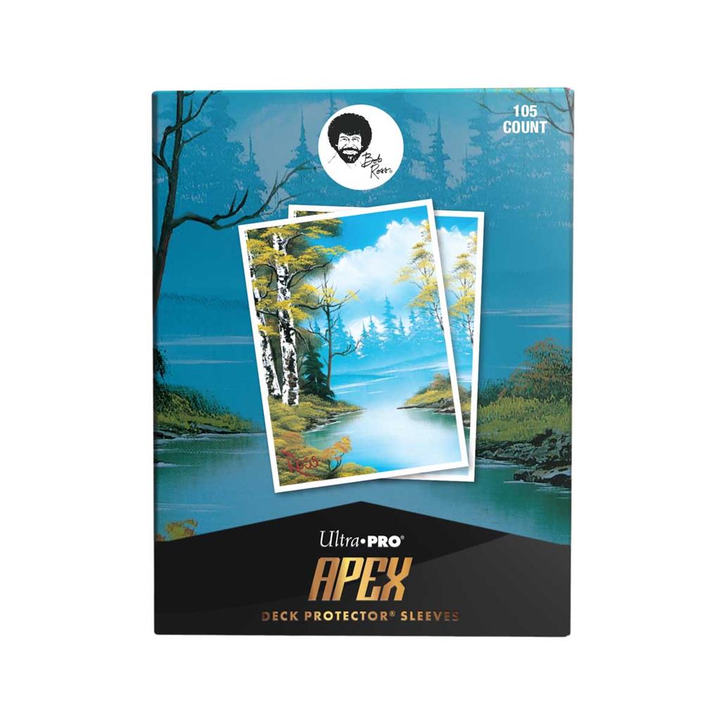 Ultra Pro Bob Ross Lakeside Path 105ct APEX Deck Protector Sleeves