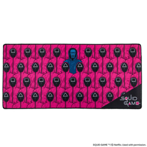 Squid Game Desk Pad Front Man and Guards