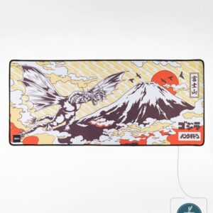 Godzilla Oversized Mousepad Monster in the Sky