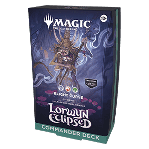 Magic: The Gathering Lorwyn Eclipsed "Blight Curse" Commander Deck
