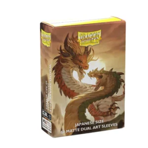 Dragon Shield Japanese Matte Sleeves - Matte Dual Wood Snake 2025 (60)