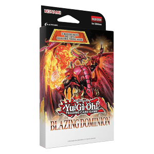 Yu-Gi-Oh! TCG Blazing Dominion 3-Pack Tuckbox